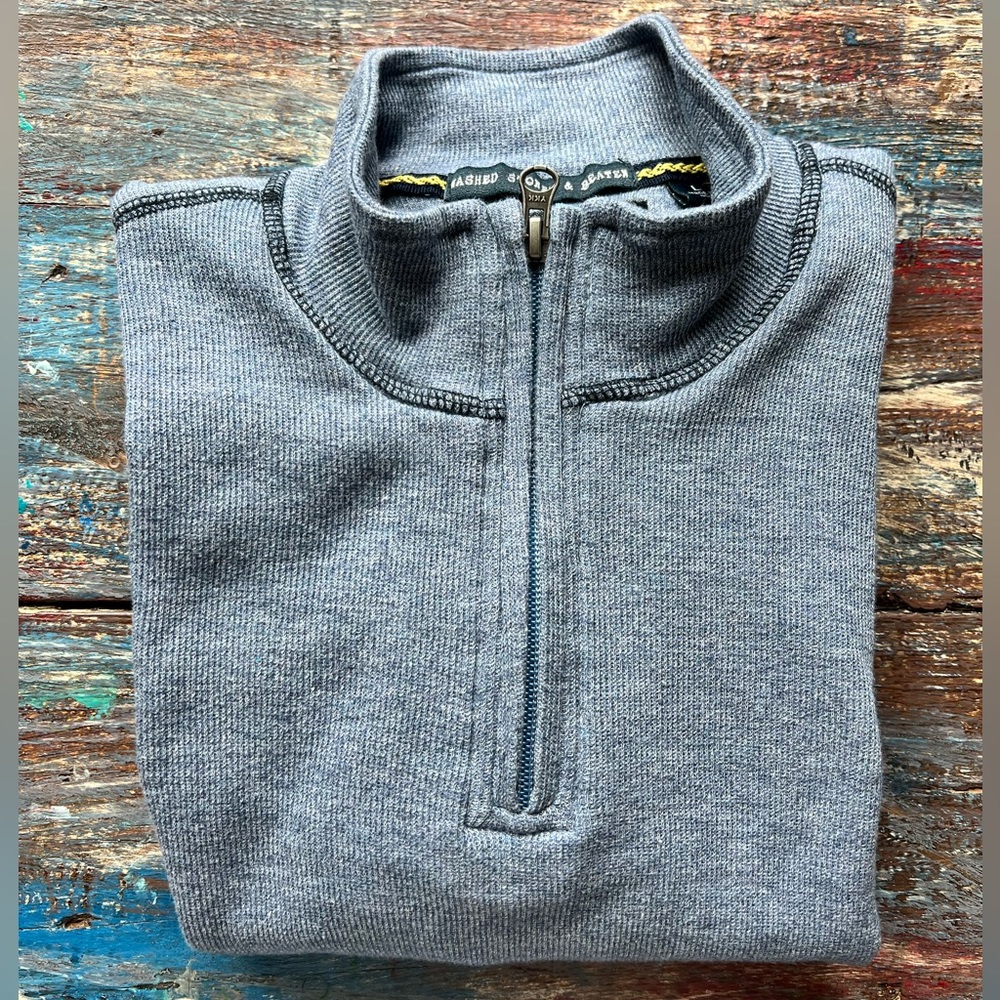 Pullover, Denim Blue, Vintage 1946, Size L